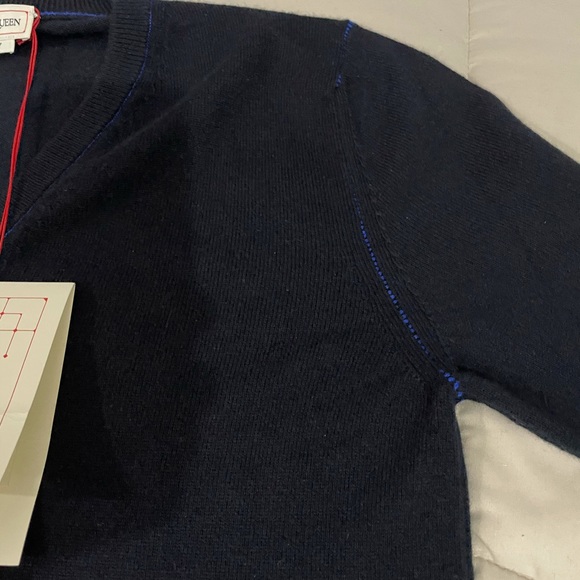 Alexander McQueen Men's Cashmere Sweaters Size S - Picture 5 of 10